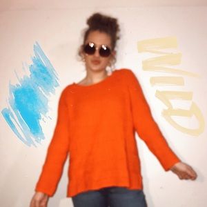 Orange Sweater 🧶